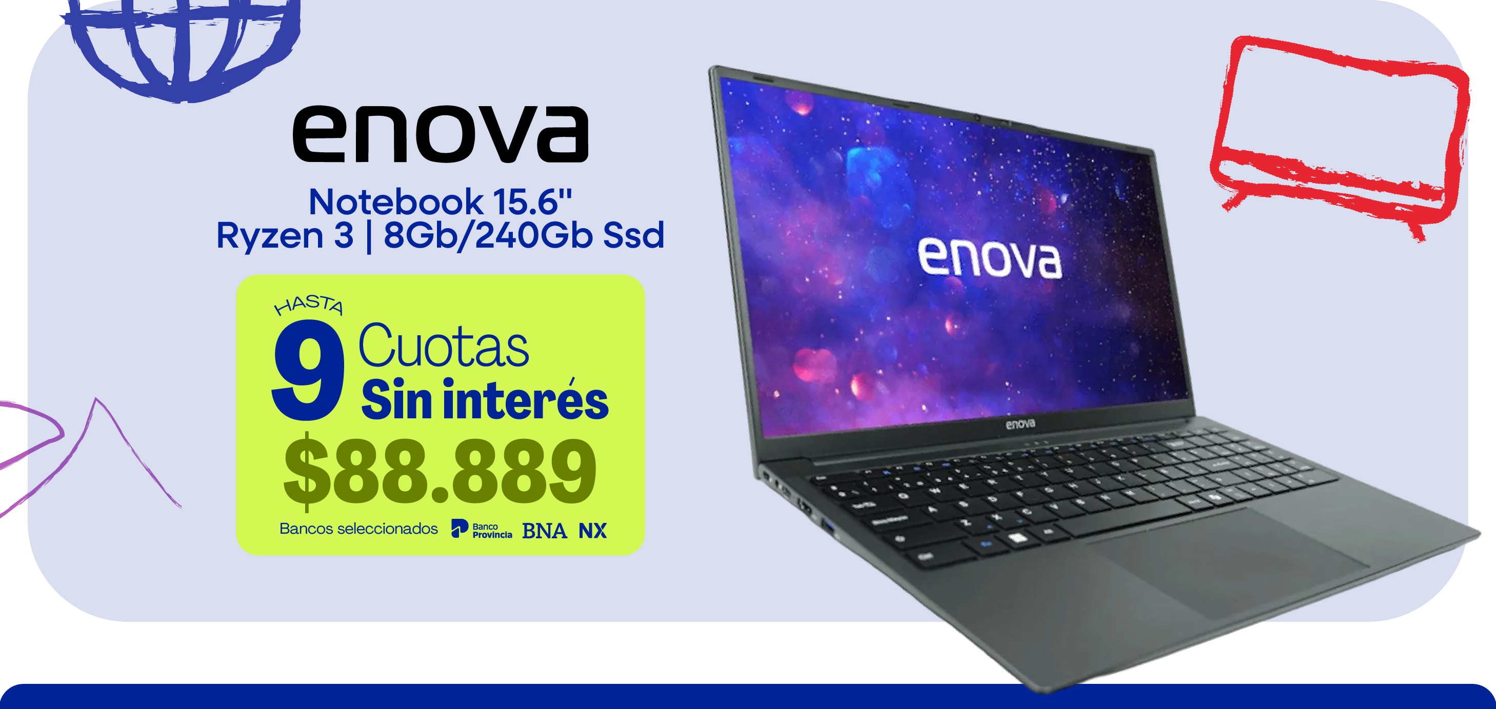 enova Notebook 15.6